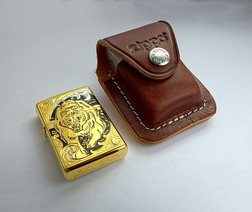 Зажигалка Zippo оригинал "Медведь" № 3